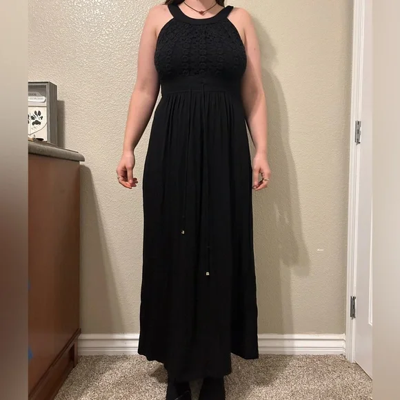Black Dress Plus Size Calvin Klein Dresses Calvin Klein, Plus Size Illusion  Sleeve Boat Neck Sheath